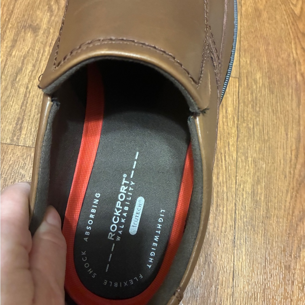 Rockport Men's Brown Slip-On Loafers Size 12 XW - Picture 6 of 16